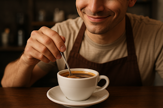 He Tells the Barista How to Stir: Coffee Orders and Control Issues